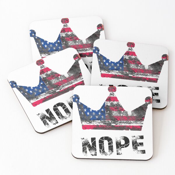 Item preview, No Kings Protest Sign Nope Original Tees  designed and sold by marrakech_tees.
