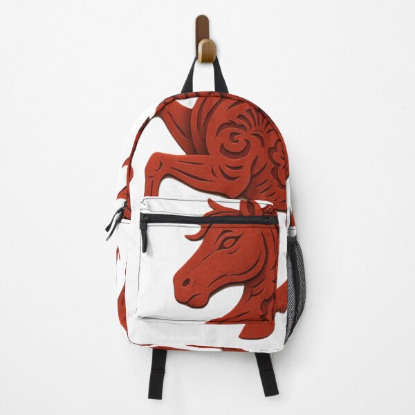 Item preview, Red Year of the Horse Papercraft Design designed and sold by Vendeloc.