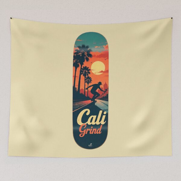 Item preview, Cali Grind ? Vintage Skateboard Deck designed and sold by Artiviose.
