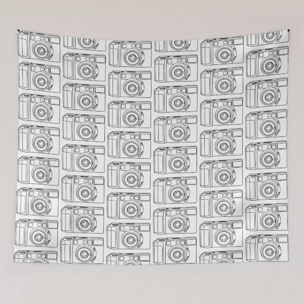 Item preview, 35mm Point and Shoot Film Camera Drawing 2 designed and sold by Film Camera Nerds.