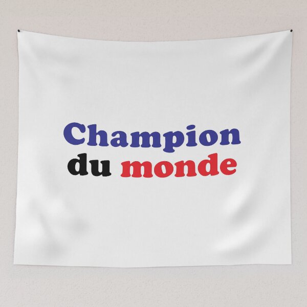 Aperçu de l'œuvre Champion du Monde créée et vendue par Marie-Armelle Borel.
