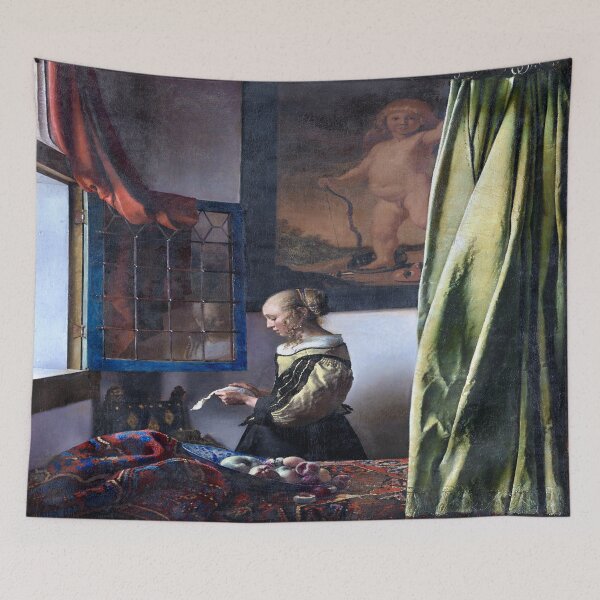 Item preview, Girl Reading a Letter at an Open Window, c.1657–59, Johannes Vermeer designed and sold by UBU-space.