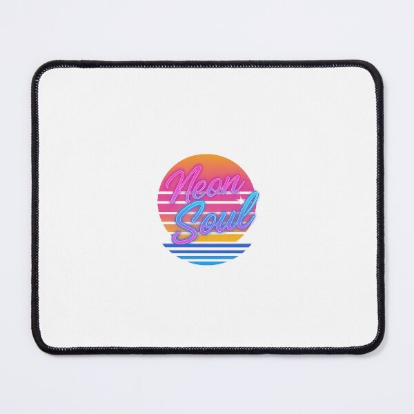 Item preview, Neon Soul – Synthwave Sunset Sticker Retro Vibes Collection designed and sold by Eugeniia25.