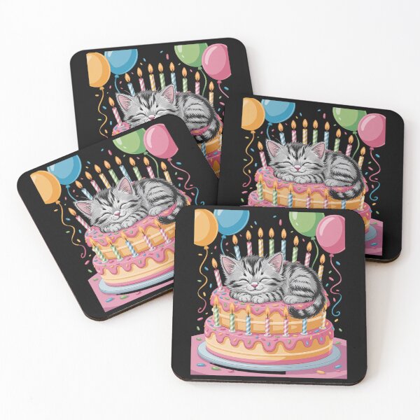 Item preview, Catnap Birthday designed and sold by MinaReinger.