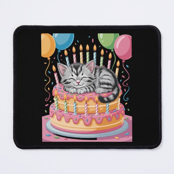 Item preview, Catnap Birthday designed and sold by MinaReinger.