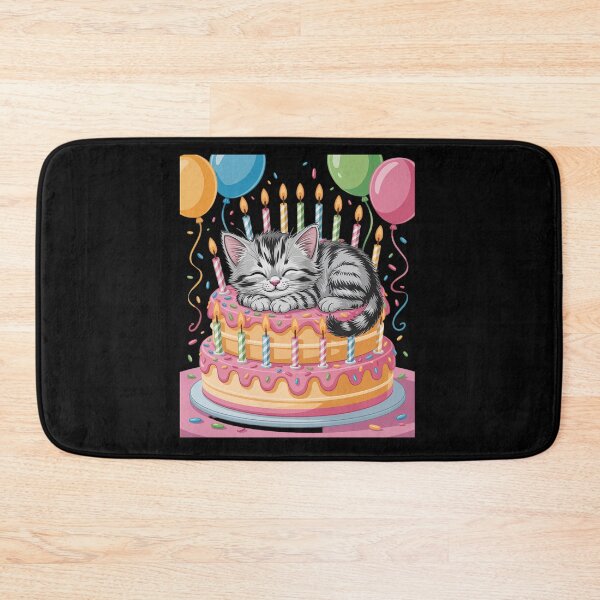 Item preview, Catnap Birthday designed and sold by MinaReinger.