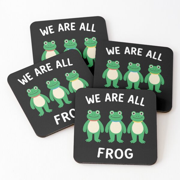 Item preview, We are all Frog: Portland Frog Frogs Together Strong designed and sold by loupglouglou.