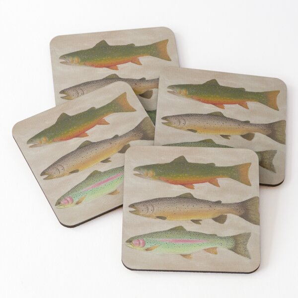 Item preview, Trout painting designed and sold by OutdoorDesign.