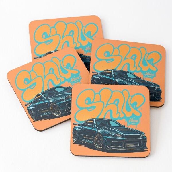Item preview, SHAU – JDM Street Style Car with Graffiti / Ahau Designs designed and sold by Ahau Designs.