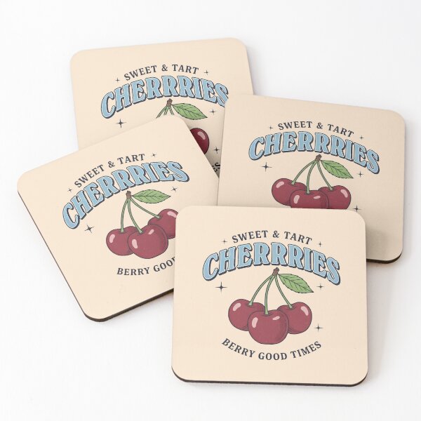 Item preview, Sweet & Tart Cherrries (Cherries)  designed and sold by cozy corner co. .