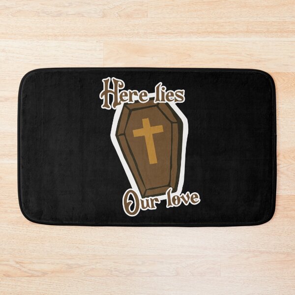 Item preview, Here Lies Our Love – Coffin Heartbreak Art designed and sold by SanPedroArt.