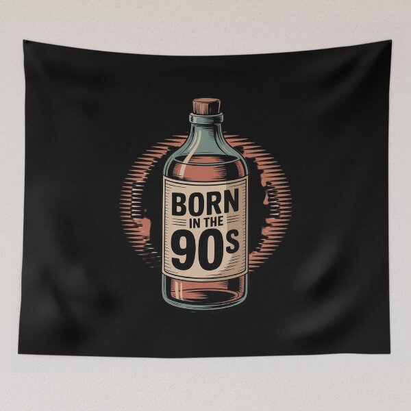 Item preview, Born in the 90s designed and sold by HaileyRobel.