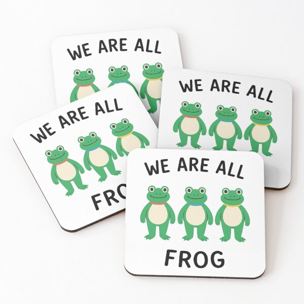 Item preview, We are all Frog: Portland Frog Frogs Together Strong 2 designed and sold by loupglouglou.