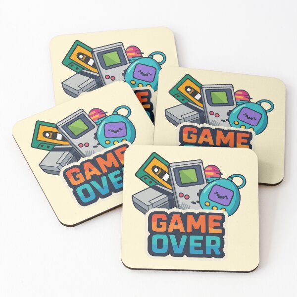 Item preview, Game Over Vibes – Retro Tech & Pixel Nostalgia designed and sold by SanPedroArt.