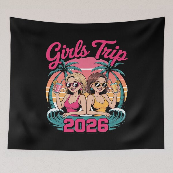 Item preview, Girls Trip 2026 Summer Vacation Girls Weekend designed and sold by tabdejinti.