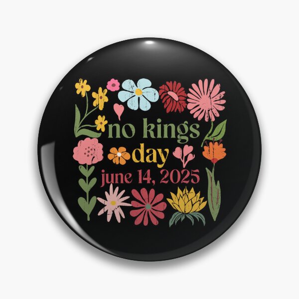 Item preview, Floral No Kings Day June 14 designed and sold by RoderickStout.