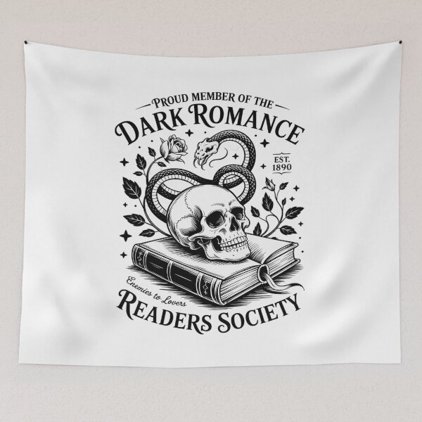 Item preview, Books Lovers Bookish Bookworm Gothic Aesthetic designed and sold by khorbiasieno.