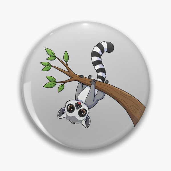 Item preview, Cute Baby Lemur Cartoon With Big Eyes designed and sold by LightArt25.