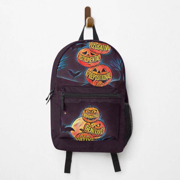 Item preview, Russian Cases Jack-o-Lanterns, Grammar Halloween Humor designed and sold by Russian101.