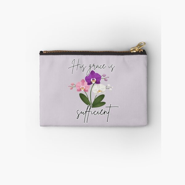 Item preview, His Grace Is Sufficient - Christian Floral Design | Faith Gift for Women, Thanksgiving Gift Idea designed and sold by Gahyl7.