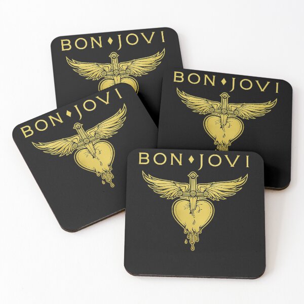 Item preview, Bon Jovi Winged Heart Logo designed and sold by riecounrare1984.