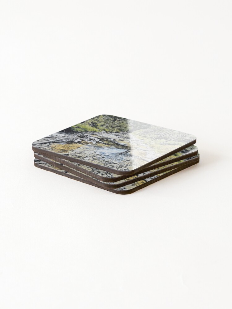 Thumbnail 4 of 5, Coasters (Set of 4), DASHER RIVER designed and sold by artkleko.