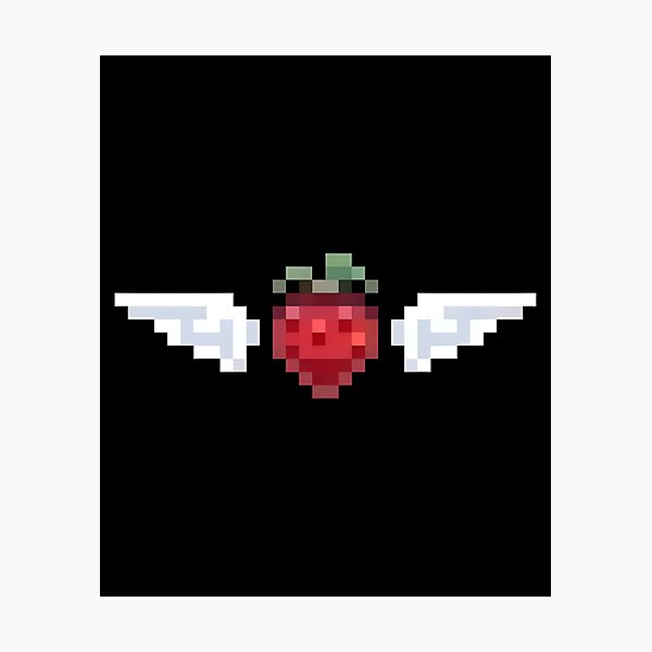 Item preview, Winged Strawberry designed and sold by brendauxerin.