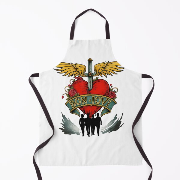 Item preview, Bon Jovi Winged Heart and Roses designed and sold by riecounrare1984.