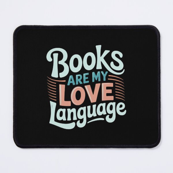 Item preview, Books Are My Love Language Reading Lovers designed and sold by DrewLeuschke.