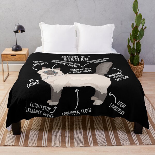 Item preview, Lilac Point Birman Cat Anatomy designed and sold by Clara Hollins.