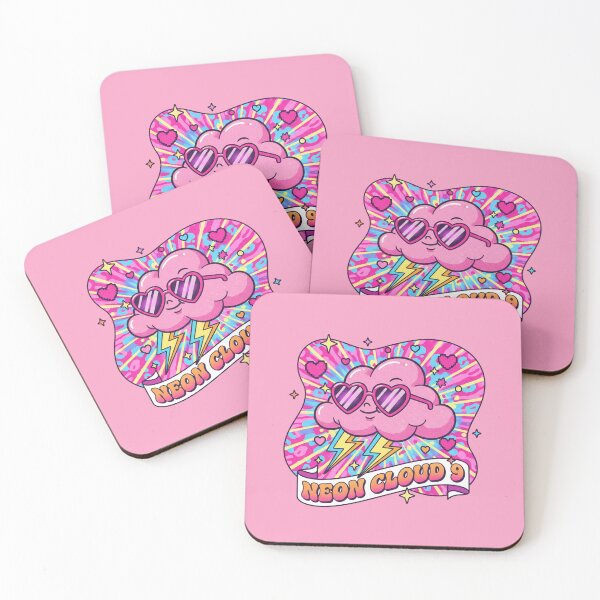 Item preview, Pink Cloud with Heart Glasses designed and sold by EsenciaZen.