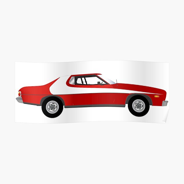 coche pelicula starsky y hutch Poster