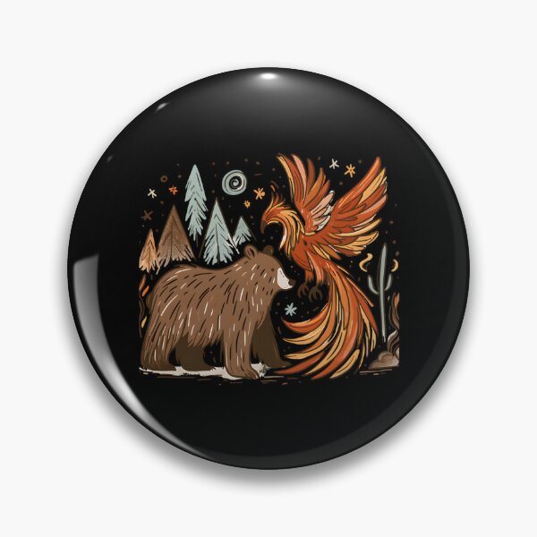 Item preview, Bear And Phoenix designed and sold by Pastiesstore61.