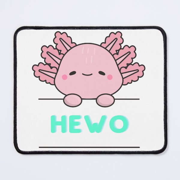 Item preview, hewo axolotl designed and sold by Pop Drop Shop .