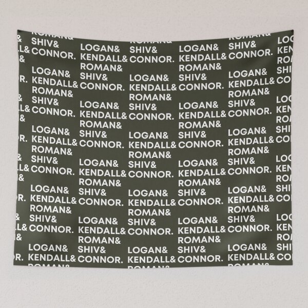 Item preview, Succession - Logan and Kendall and Roman and Shiv and Connor designed and sold by JoelCarter7.
