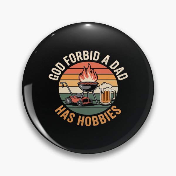 Item preview, God Forbid A Dad Has Hobbies BBQ Father's Day designed and sold by ticlitule.