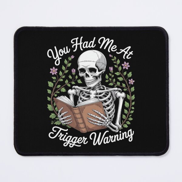Item preview, Bookish Funny Skeleton Book Lovers Librarian designed and sold by AmparoBoyle.