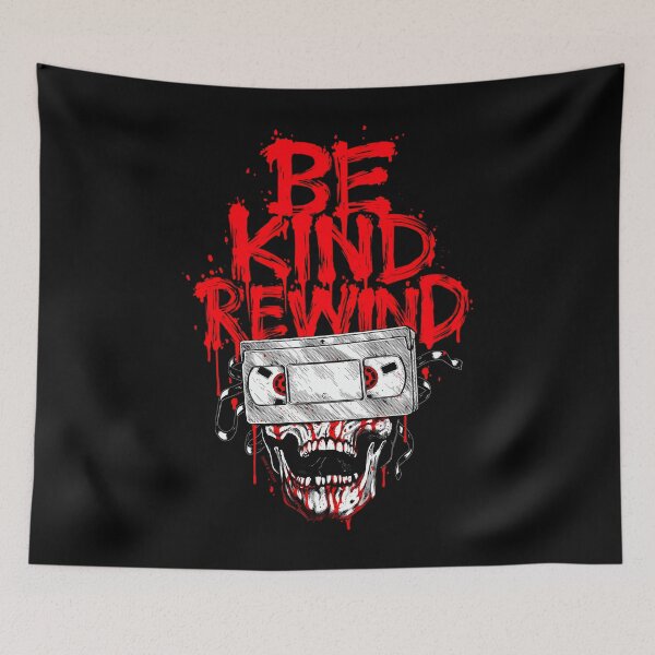 Item preview, Be Kind Rewind Vhs Skull Tee designed and sold by beluovera.