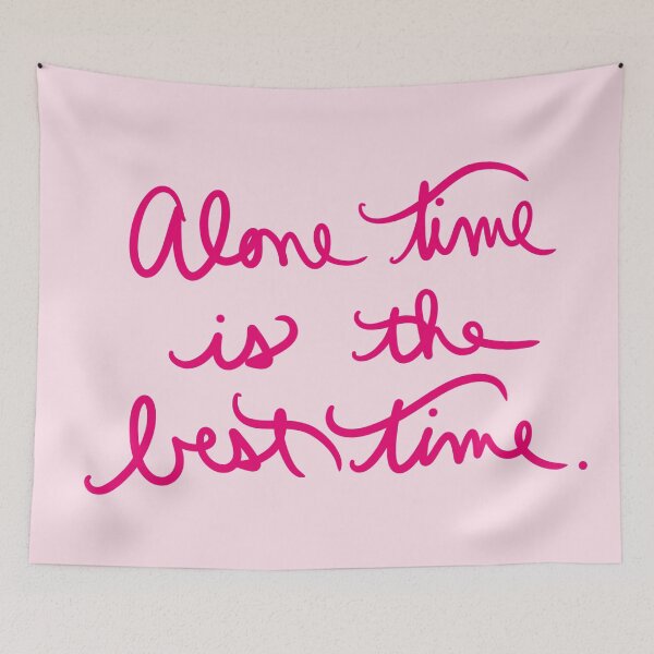 Item preview, Alone Time is the Best Time designed and sold by abeink.