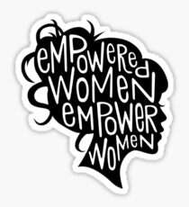 empowered women Sticker