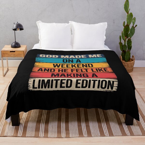 Item preview, God made me on a weekend and He felt like making funny designed and sold by BiellaSar.
