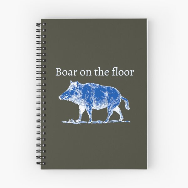 Item preview, Boar on the floor succession qoute blue designed and sold by JoelCarter7.