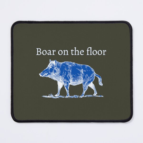 Item preview, Boar on the floor succession qoute blue designed and sold by JoelCarter7.