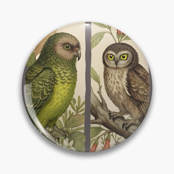 Item preview, Aotearoa Night Chorus – Kiwi, Kākāpō, Ruru & Pekapeka designed and sold by MvuuStudio.