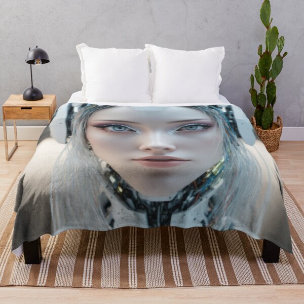 Item preview, Cybertronic White Cyborg Woman 1 designed and sold by 3dvirtualand.