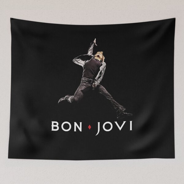 Item preview, Bon Jovi – Classic Rock Stage Jump Design designed and sold by riecounrare1984.