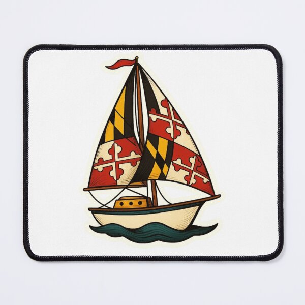 Item preview, Sails of the Chesapeake  designed and sold by pinkchaossquad.