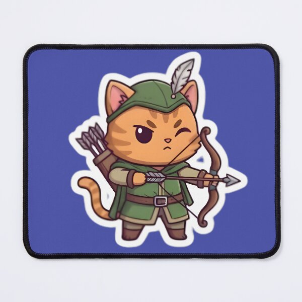 Item preview, Chibi Fantasy RPG Cat Party : Archer designed and sold by AnimalDesingLab.