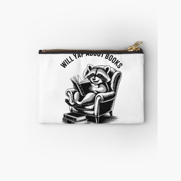 Item preview, Book Bookworm Reader Reading Yapping Raccoon designed and sold by FranzFriesen.