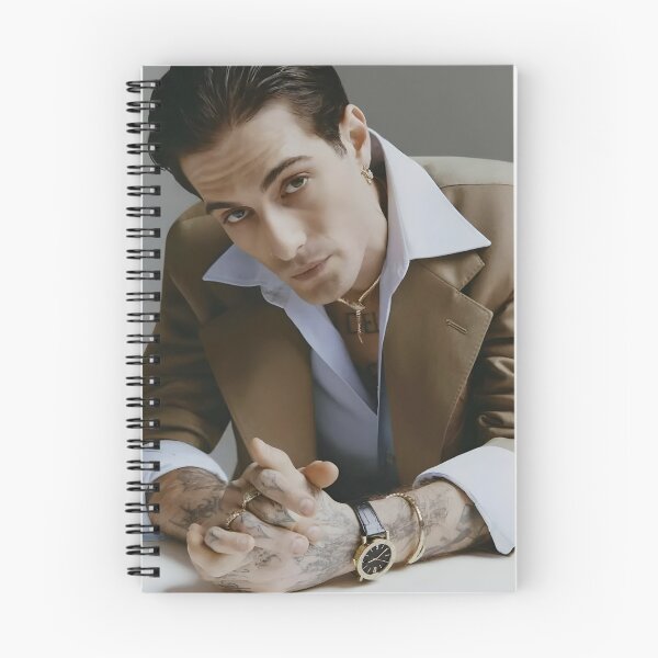 Item preview, Damiano David – Modern Rock Icon Portrait with Bold Elegance designed and sold by zulenekbedf.